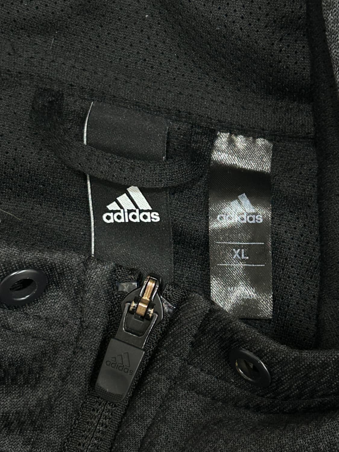 아디다스 기능성 클리마웜 후드집업 남성 XL 105 다크그레이 상품이미지6