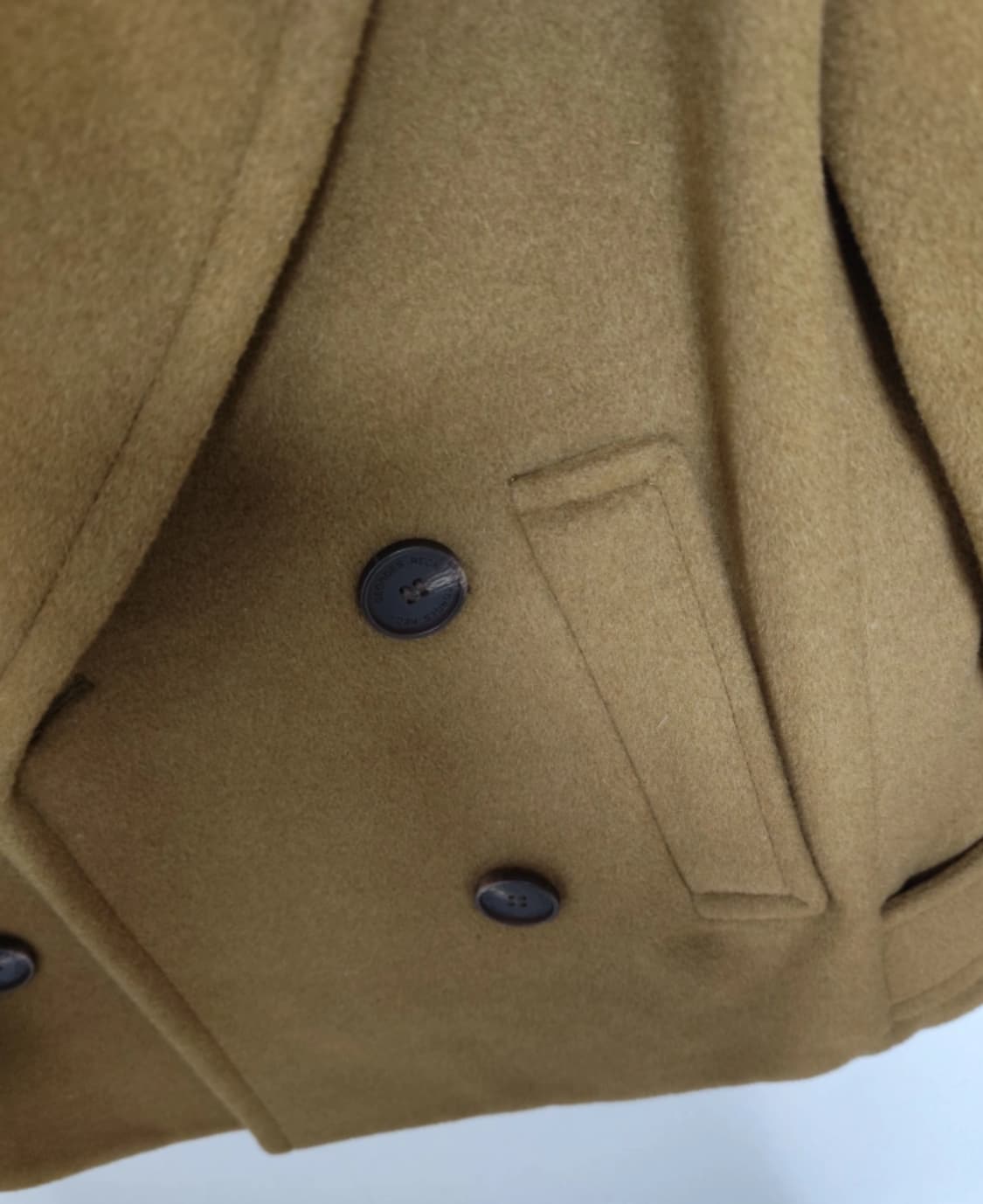 여성 앙고라 더블 코트 (자켓, 카멜, 55) 상품이미지4