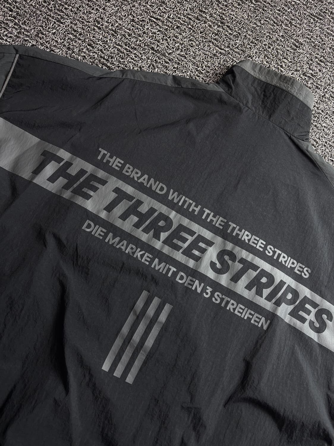 아디다스 블랙 파이핑 트랙 자켓, 팬츠 셋업 3748 상품이미지6