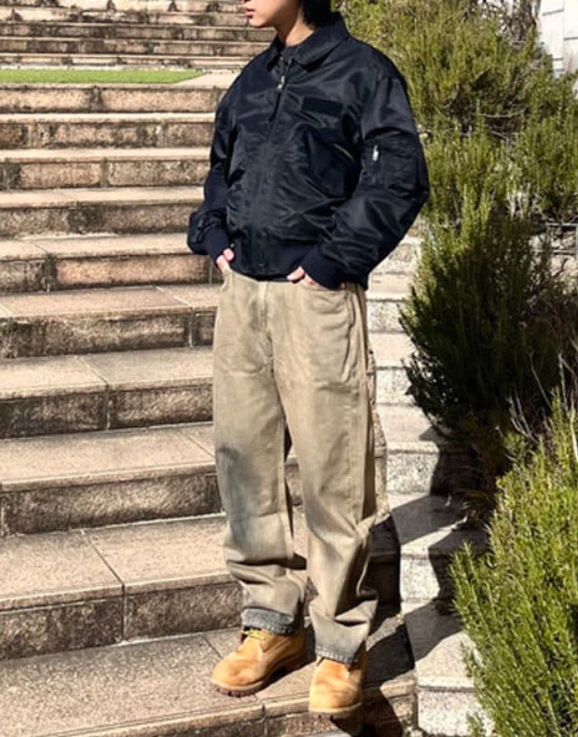 리바이스 빔즈 베이지 565 33사이즈(levis x beams) 상품이미지1