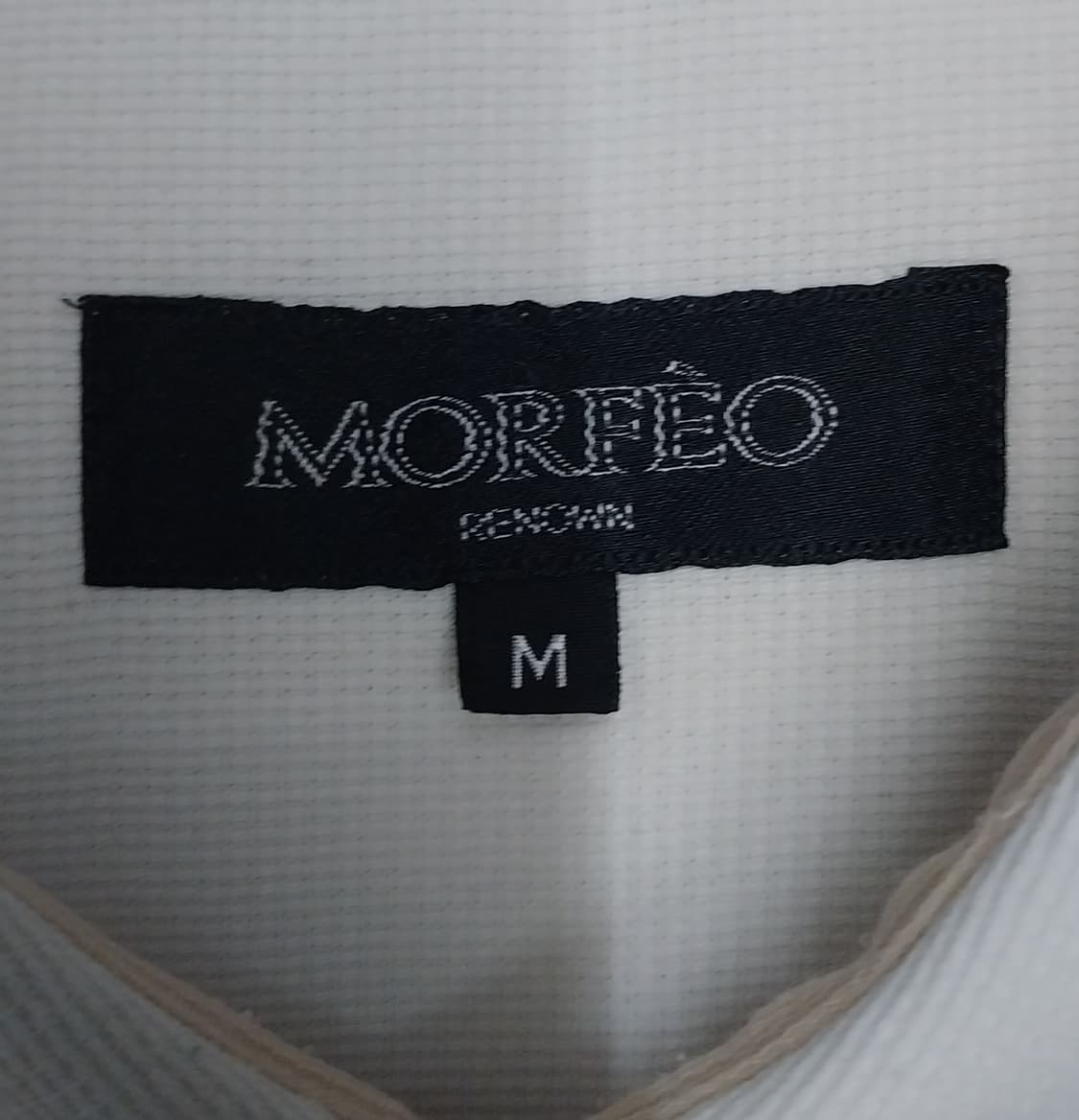 MORFEO 엠보이 자수 포인트 셔츠 M 상품이미지2