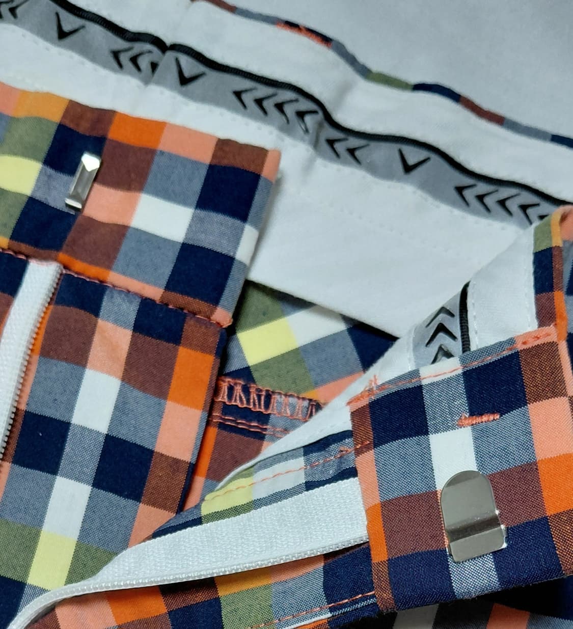 [남성 34-35] 캘러웨이 정품 멀티 체크 골프 팬츠 (상태 최상) 상품이미지6