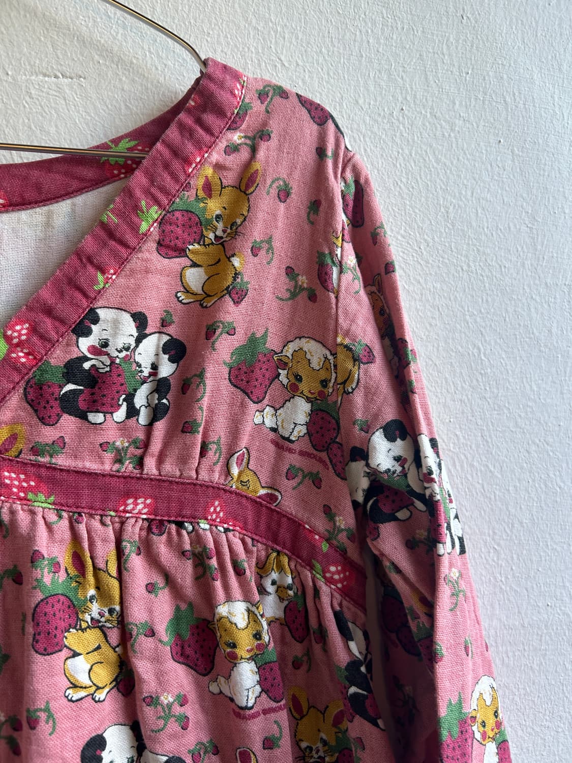 딸기 판다 원피스  상품이미지4