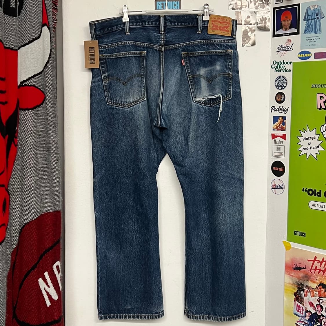 10‘s 리바이스 517 중청 빅사이즈 상품이미지7