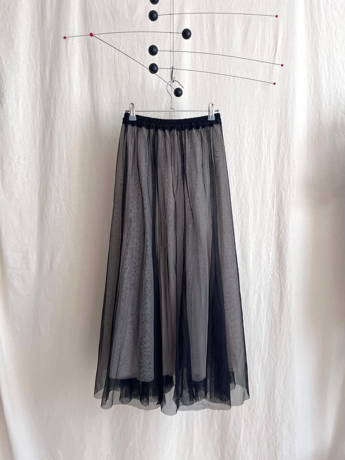 (Reversible) Lowrys Farm 시스루 스커트 상품이미지1