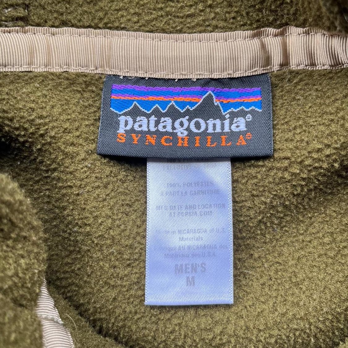 10s 파타고니아 신칠라 스냅-T 후디 카키 상품이미지4