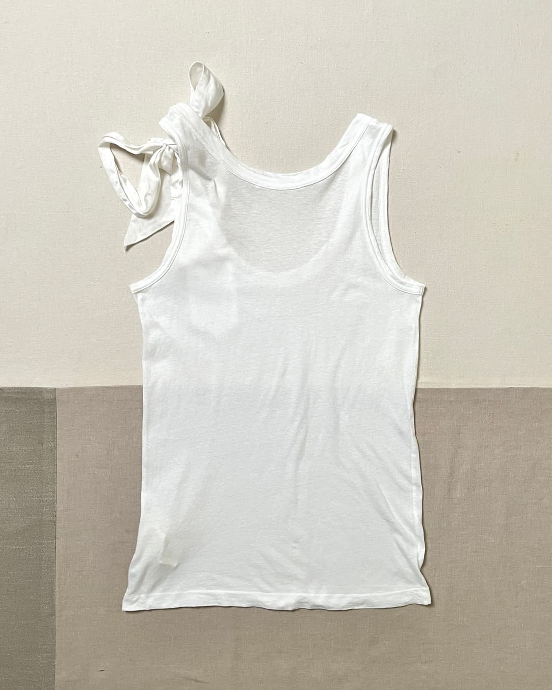 사카이 리본 슬리브리스 탱크탑 sacai  상품이미지2