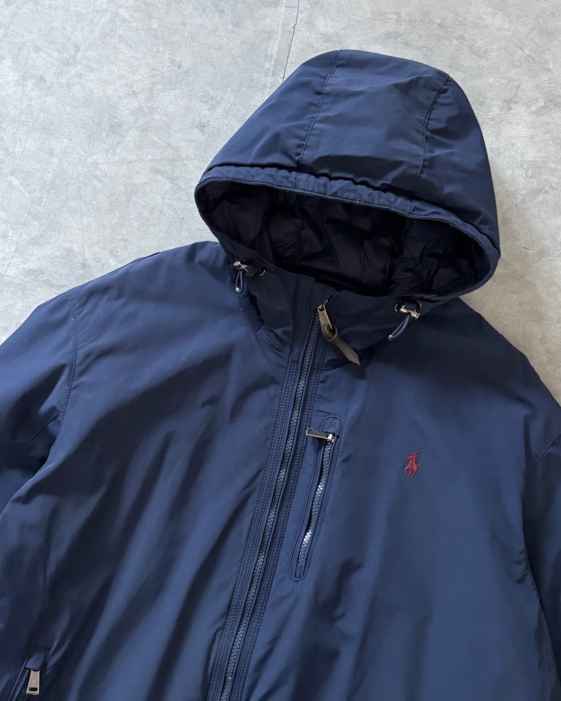 Polo 폴로 랄프로렌 신형 네이비컬러 후디드 덕다운 자켓 상품이미지3