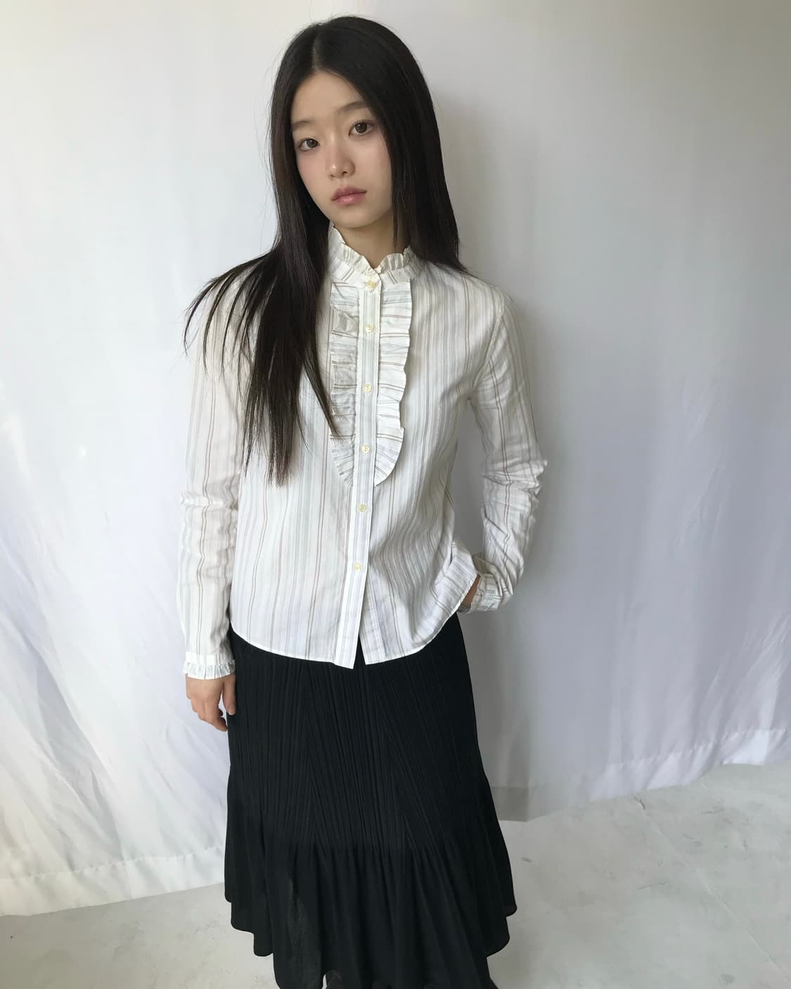 스프라이프 프릴 셔츠  상품이미지3