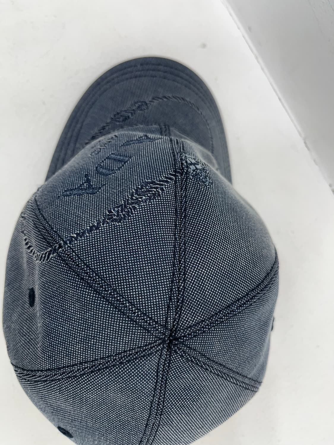 프라다 데님 로고 볼캡 M사이즈 상품이미지2