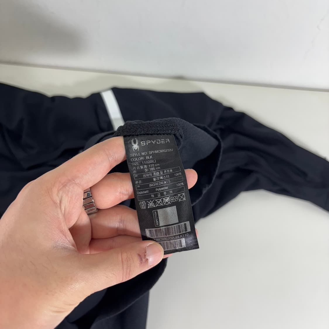 2XL 스파이더 미들로고 기능성 반팔티 상품이미지6