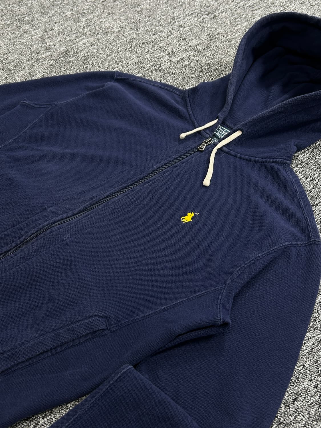 폴로 랄프로렌 포니로고 네이비 후드집업 S  상품이미지4