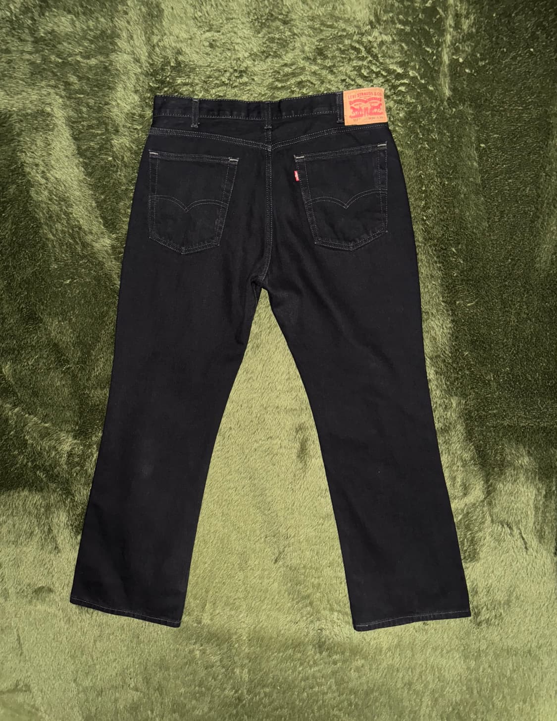 [36X30] 리바이스 517 부츠컷 데님 팬츠 블랙 상품이미지7