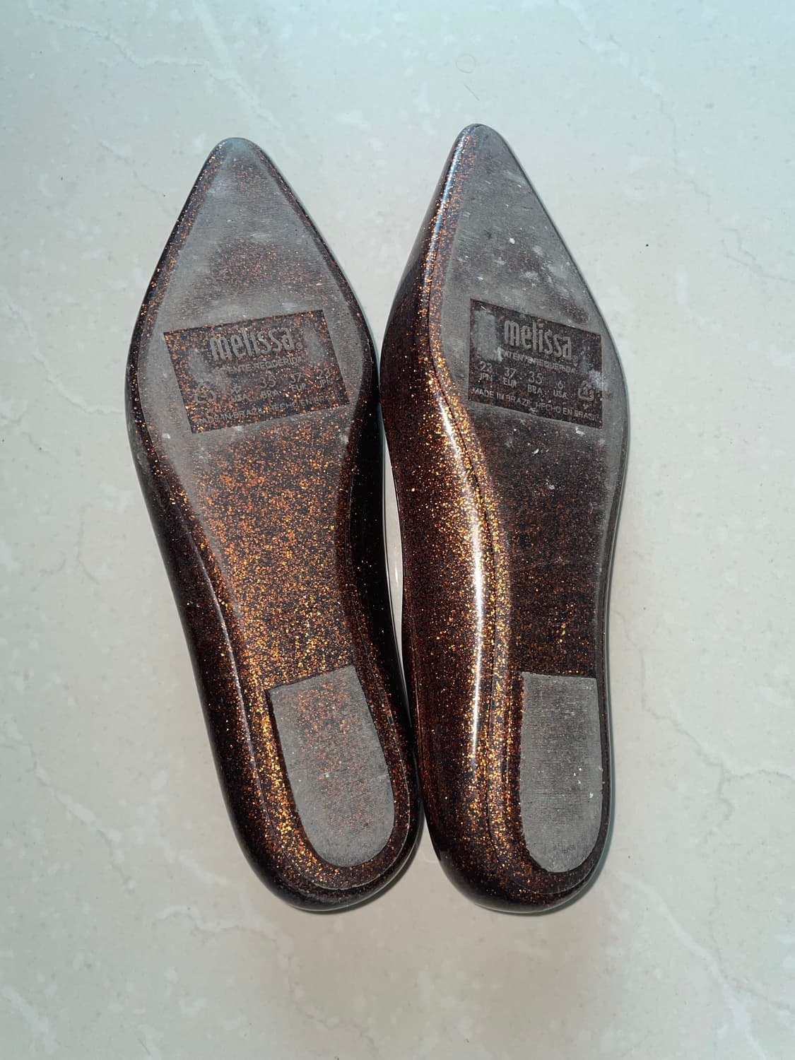 멜리사 젤리슈즈 글리터 플랫슈즈 상품이미지5