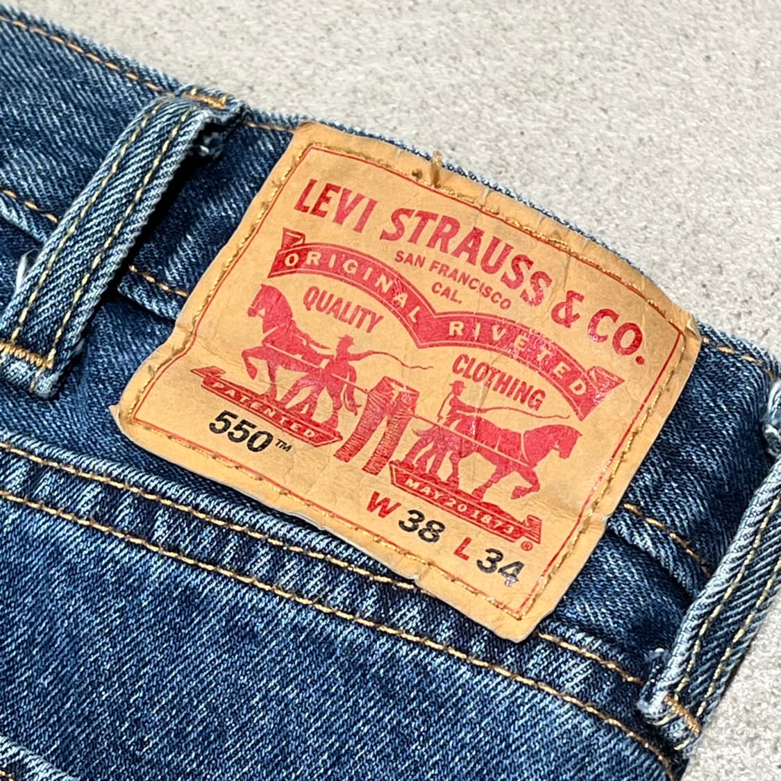 리바이스 550 데님팬츠 s10411 상품이미지5