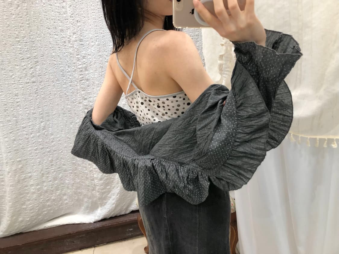 mini polka sleeveless 상품이미지7