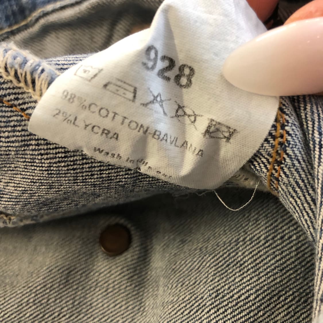 Wagoon 멀티포켓 워싱 데님 바이커 자켓   상품이미지10