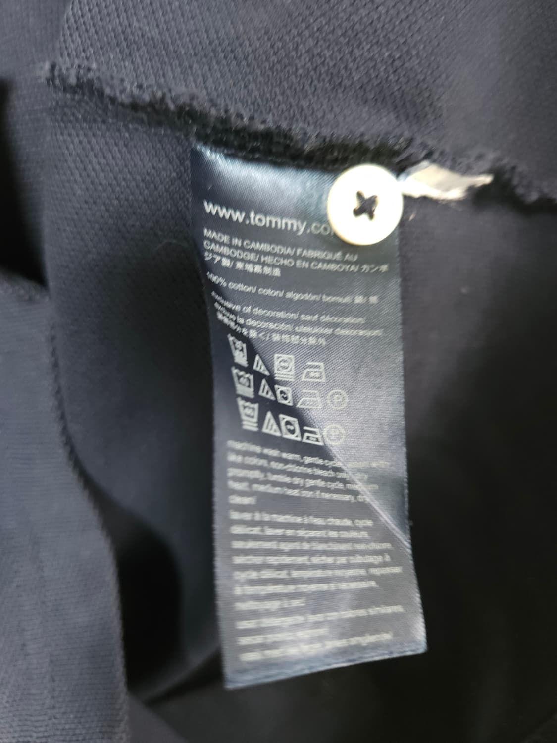 타미힐피거 PK 반팔 카라티 (85/XS) 상품이미지4