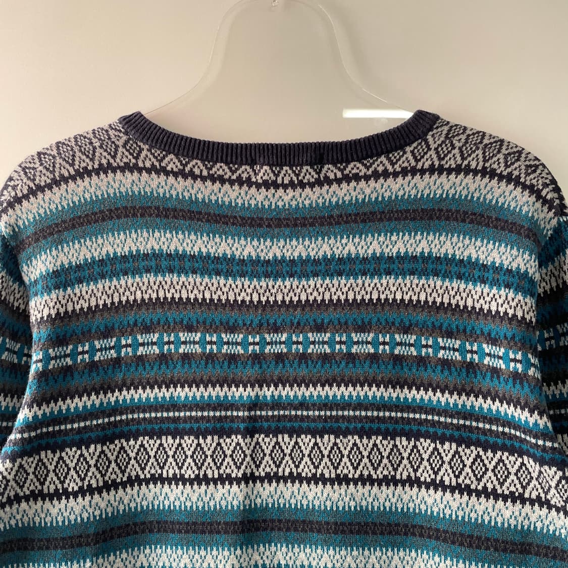 버버리 페어아일 브이넥 니트 상품이미지8