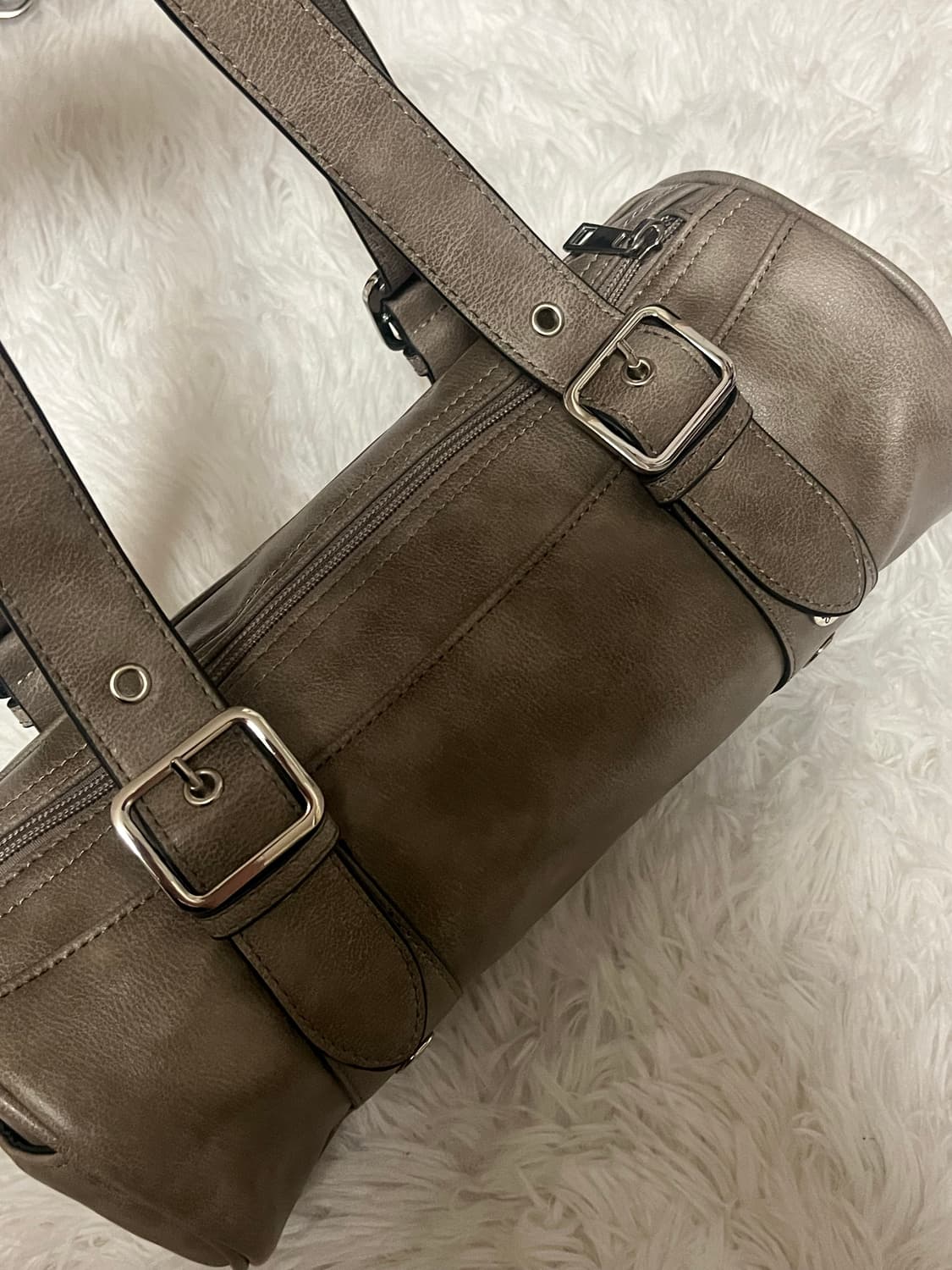 엔와이엑스엑스 P.O.M CIRCULAR BAG PEEL BROWN가방 상품이미지2