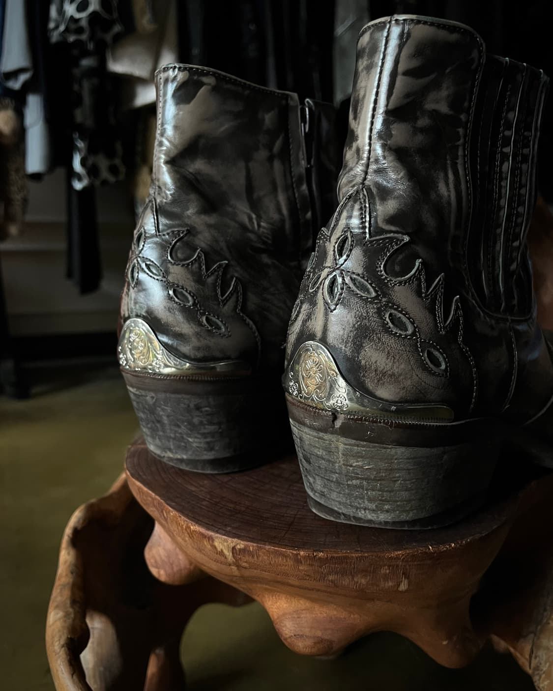 Itaewon RODEO Western Real Leather Boots 상품이미지5