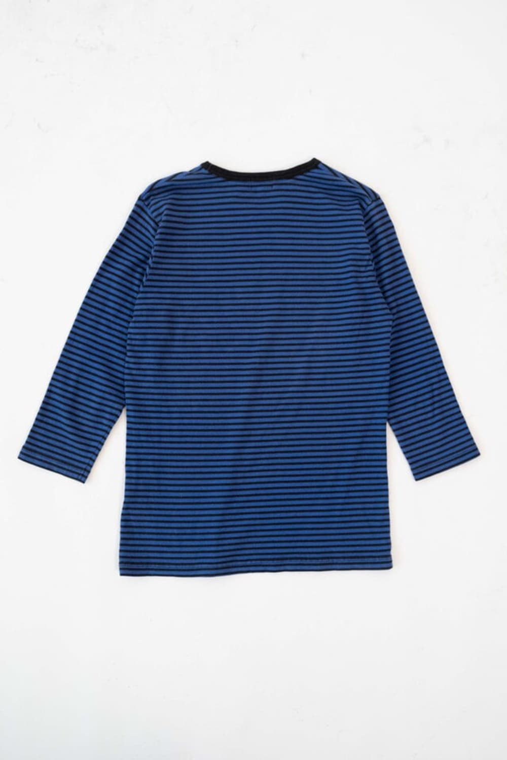  Stripe flower piping cotton T-shirts 상품이미지3