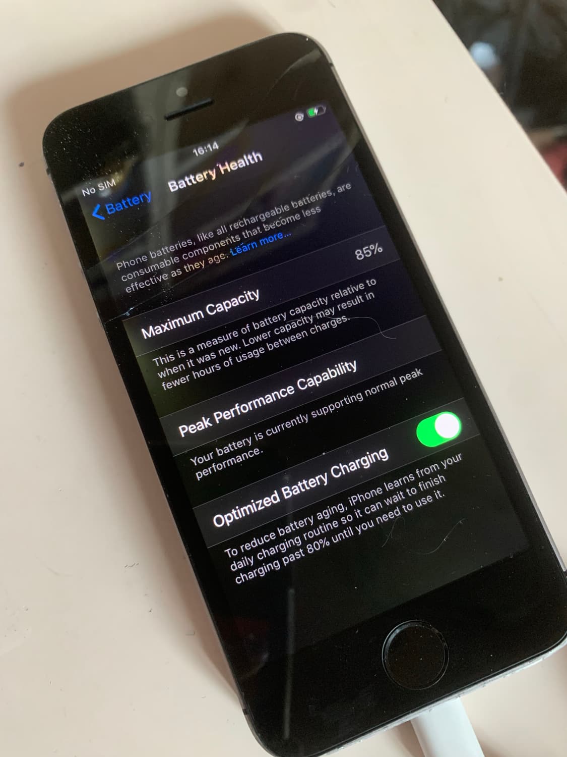 iphone se battery 85% 상품이미지7