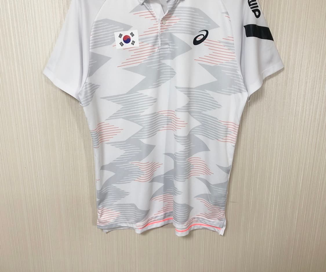 아식스국대 국대KOREA 국대지급실착 폴로티셔츠 L 상품이미지3