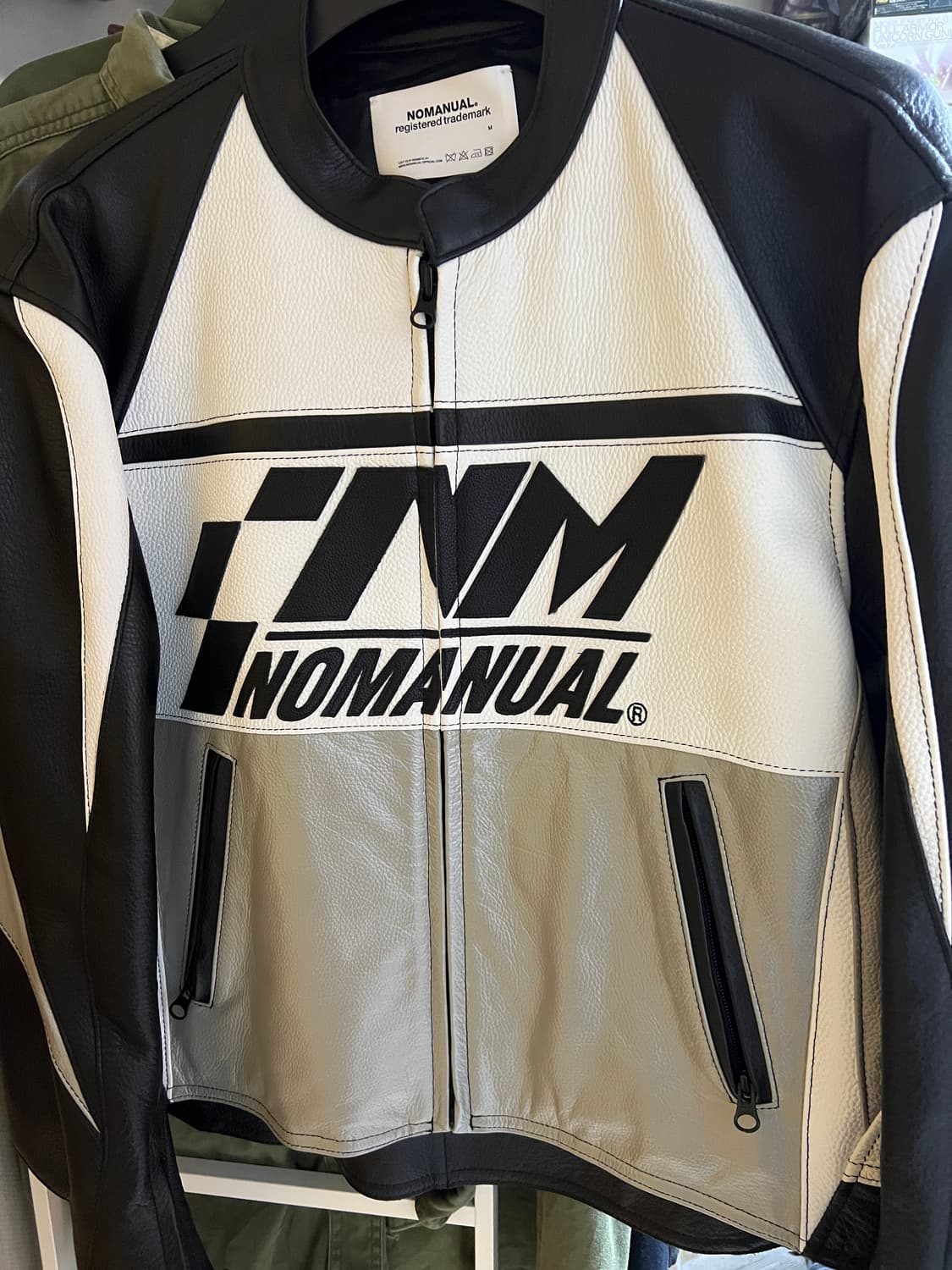 노매뉴얼 레이싱 자켓 m 상품이미지1