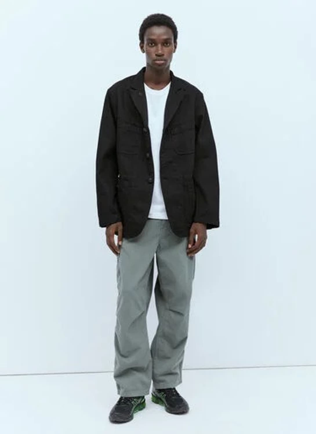 엔지니어드 가먼츠 bedford jacket 블랙 라지 상품이미지2