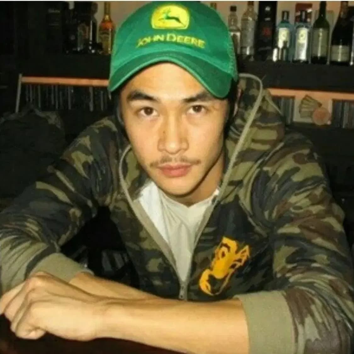 배정남 존디어 JOHN DEERE 로고 볼캡 모자 그린 상품이미지2