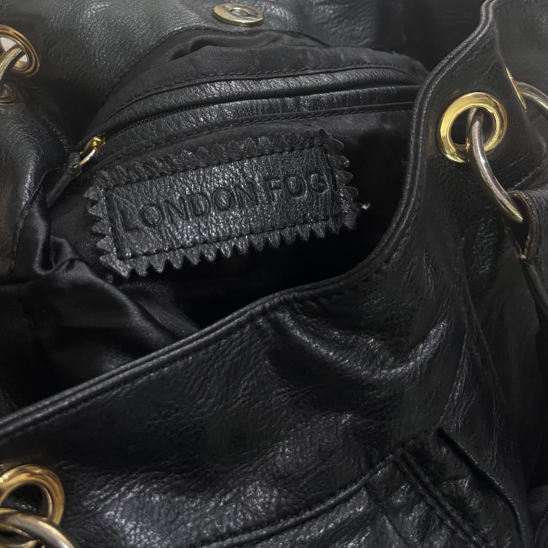 런던포그 가죽 숄더백 상품이미지6