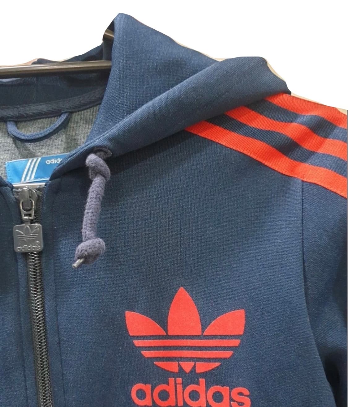 아이다스 파이어버드 유로파 네이비레드 여성후드집업 S 상품이미지2