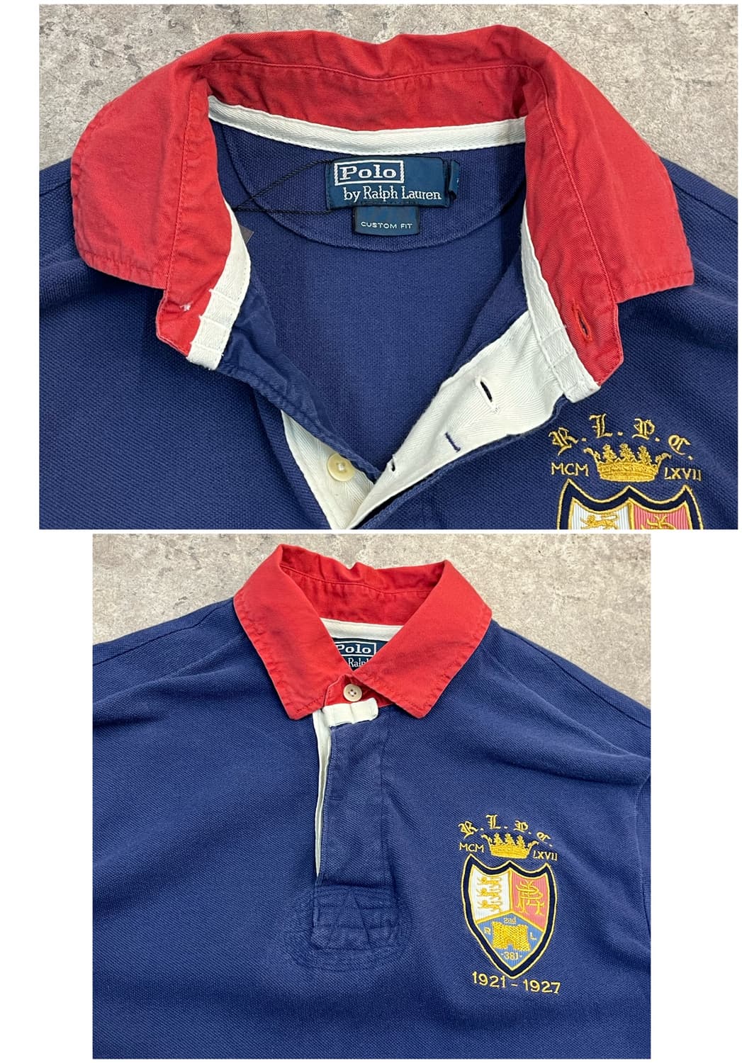 폴로 랄프로렌 반팔 카라티 네이비 M #csz3163 상품이미지5