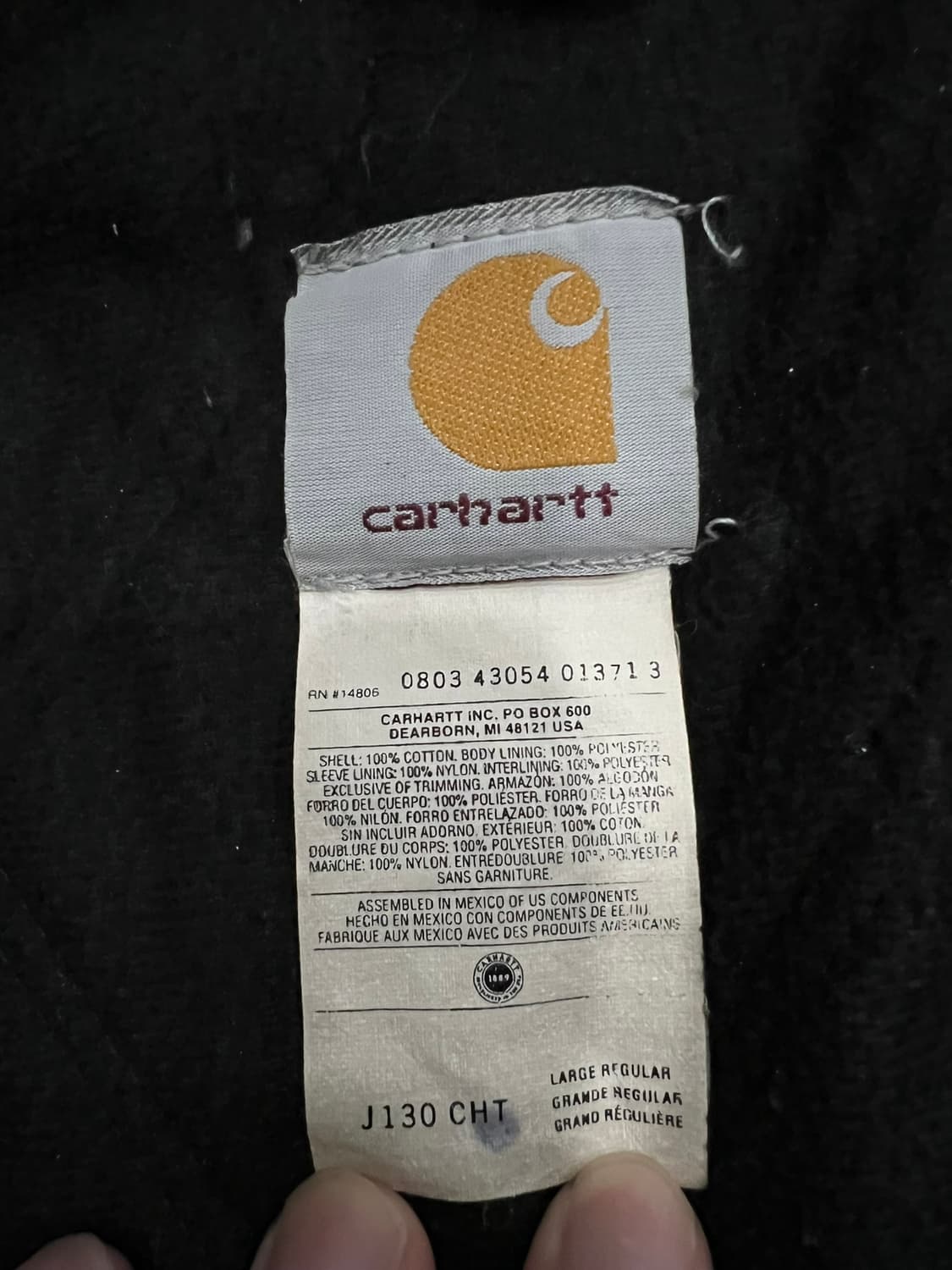 (L)칼하트 덕 액티브 후드자켓 J130 CHT 체스트넛 상품이미지4