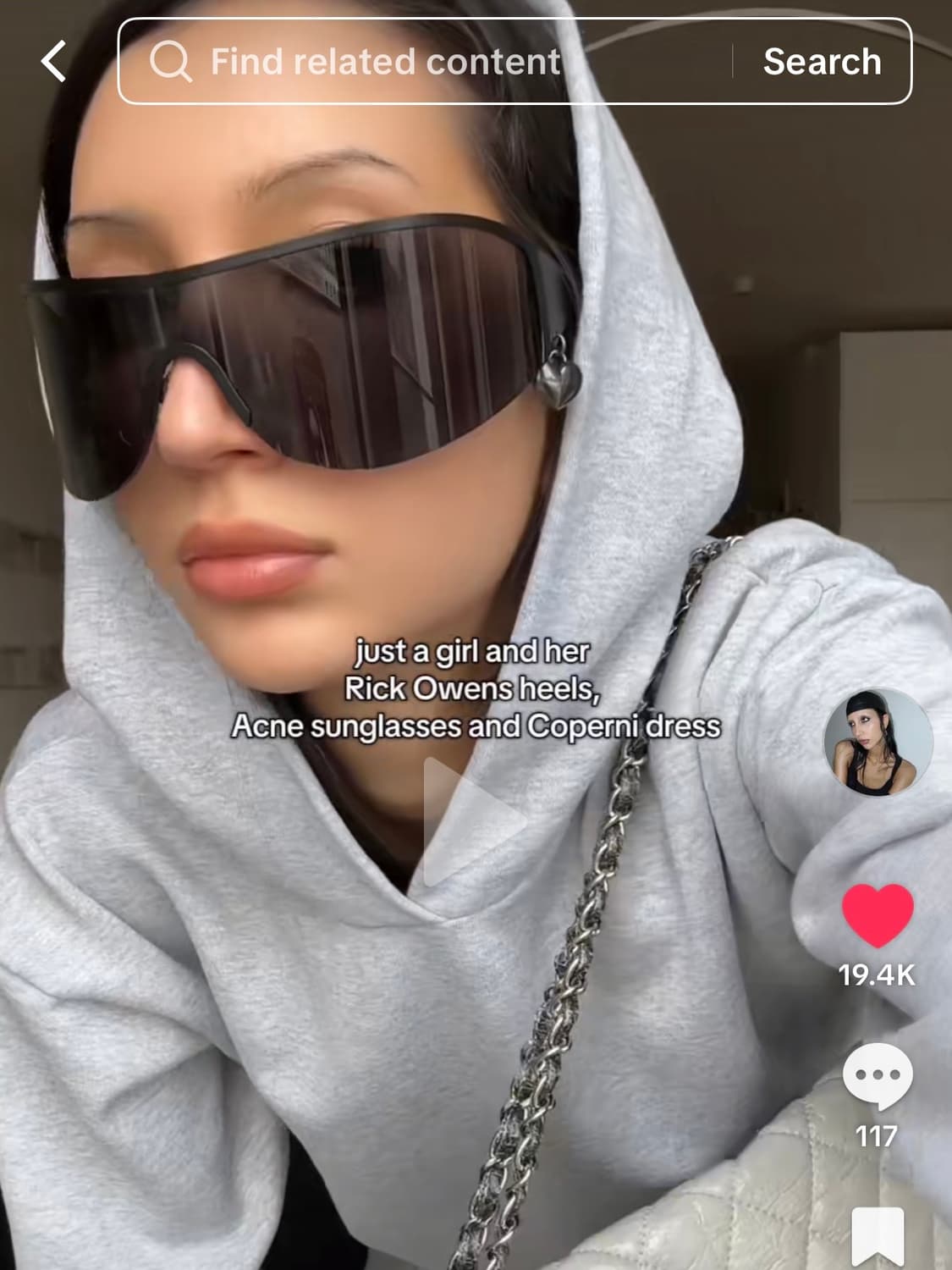 Acne studios sunglasses Black 상품이미지6