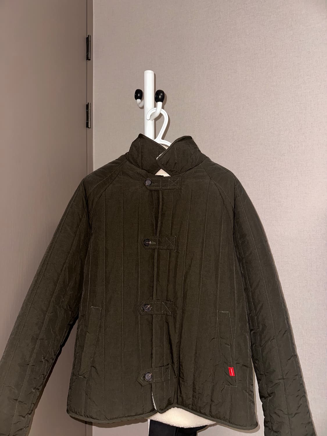 COMONINOZ 야상 카키 플리스 자켓 상품이미지2