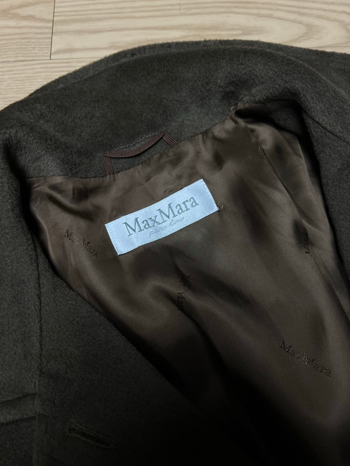 MAX MARA 버진울 100 맥시코트 상품이미지6