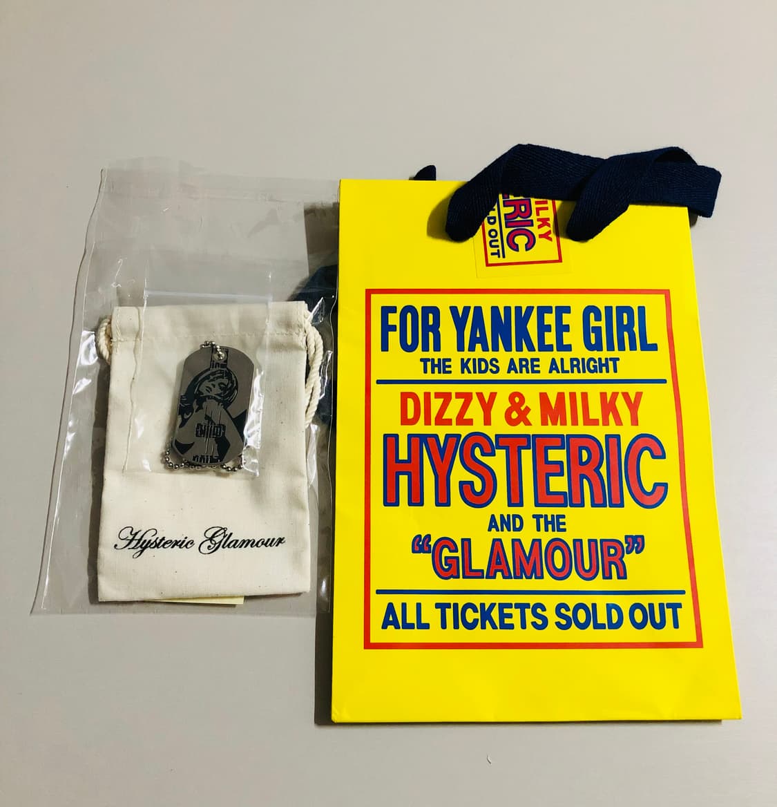 히스테릭글래머 기타 걸 볼 체인 목걸이 상품이미지1