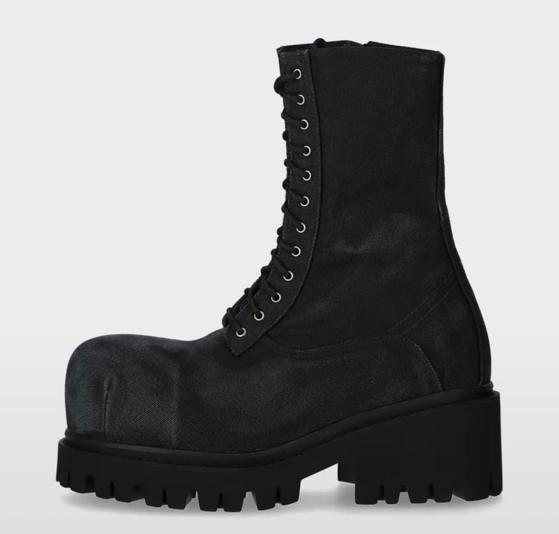 [구매] 발렌시아가 스톰퍼 부츠 캔버스 42,43 상품이미지1