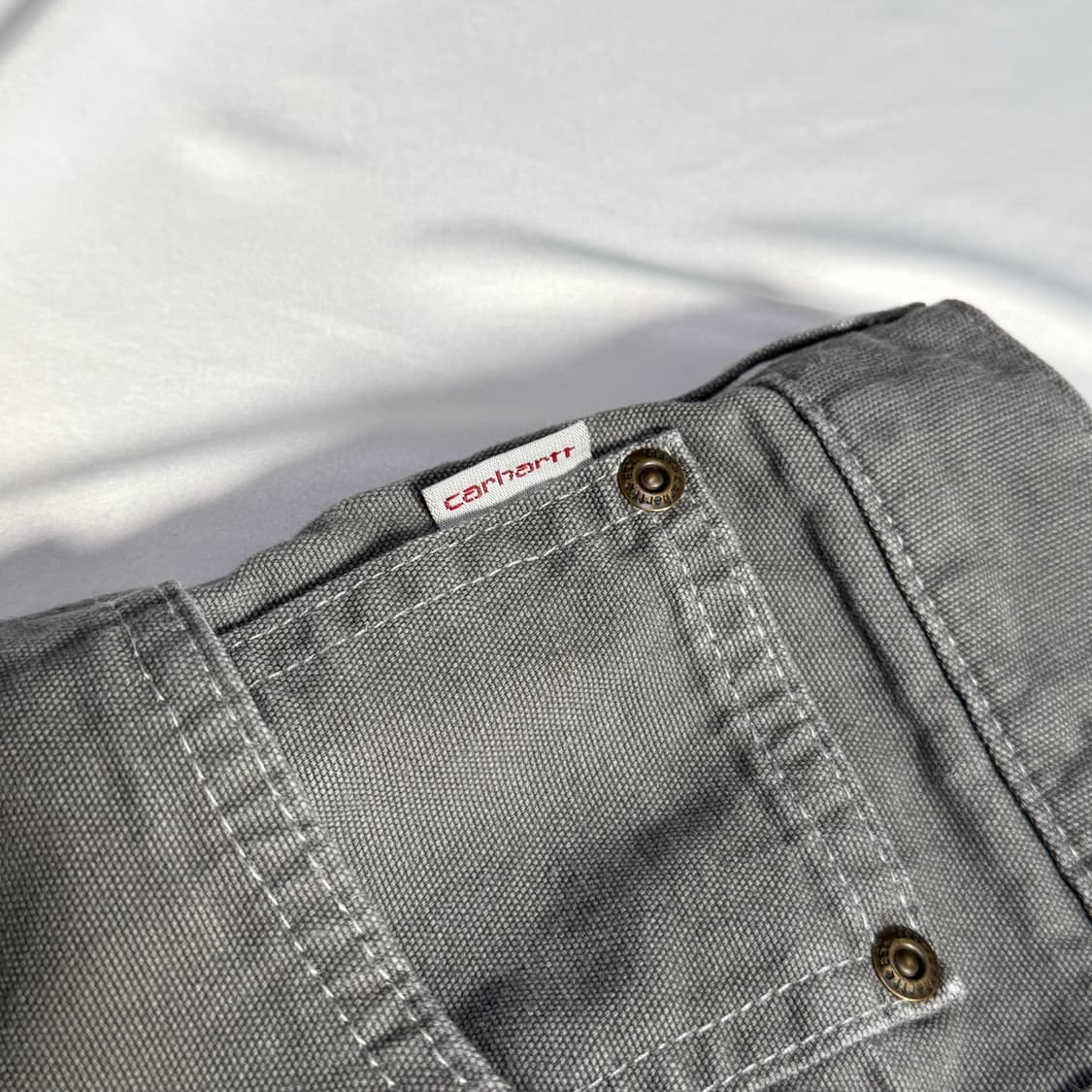 칼하트 그레이 카펜터 팬츠 B159 CHR 상품이미지5