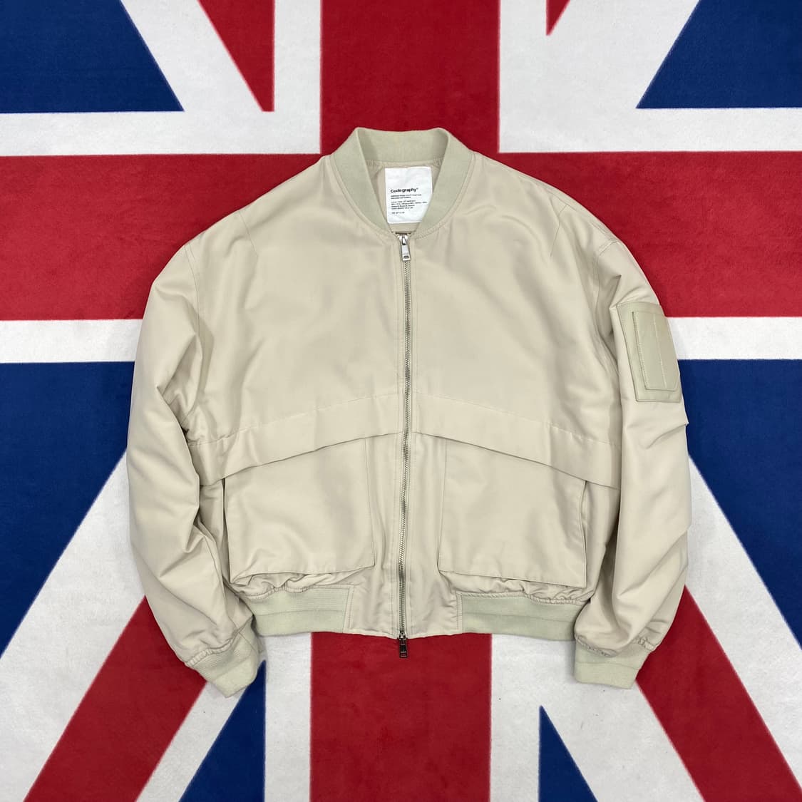 코드그라피 자켓 S 실측M-L 상품이미지1