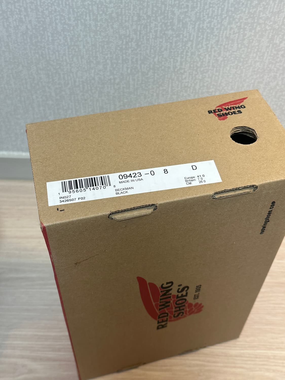 레드윙 벡맨 9423 상품이미지7