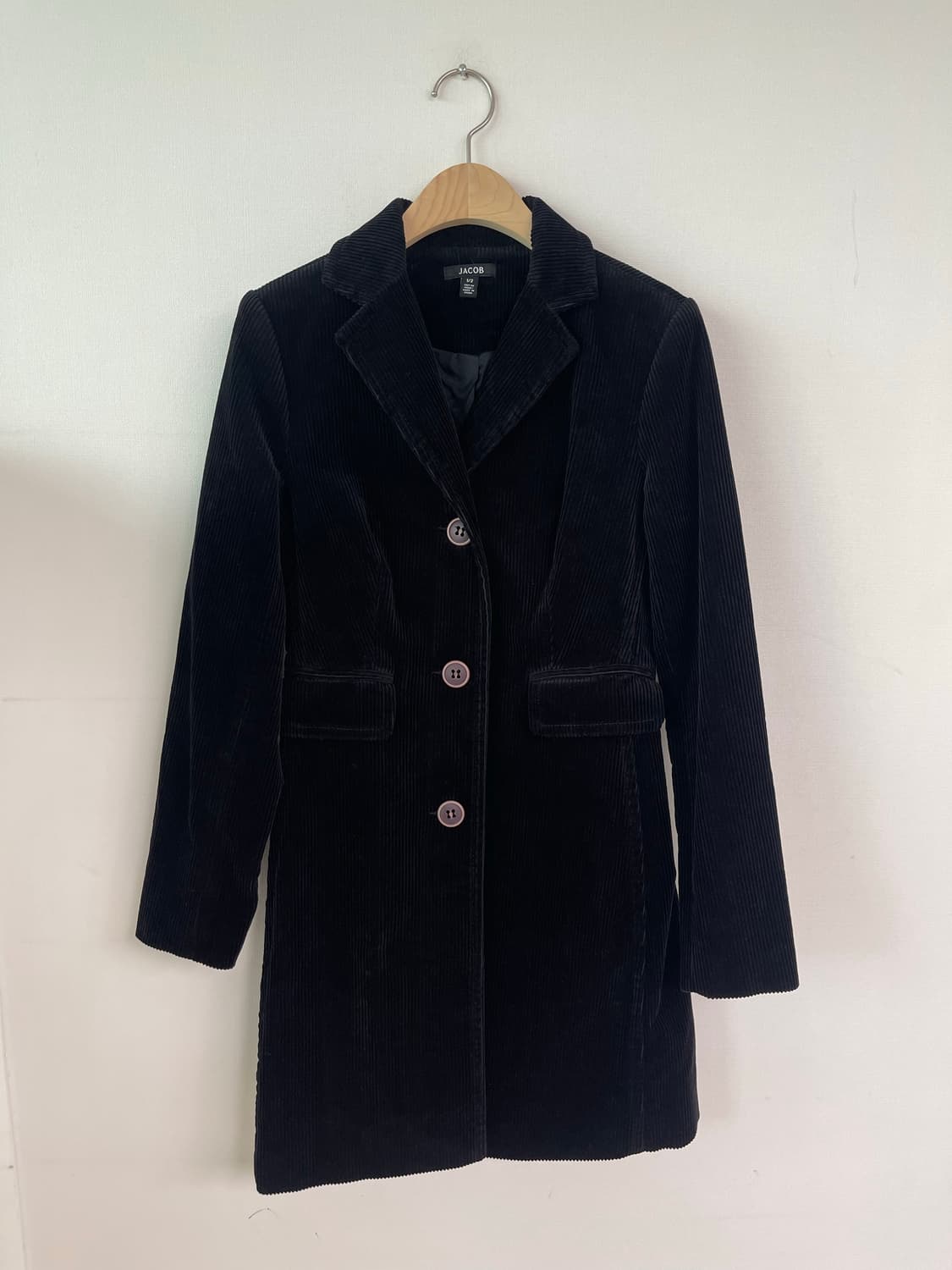 JACOB 골덴 코듀로이 코트 XS 44 상품이미지3