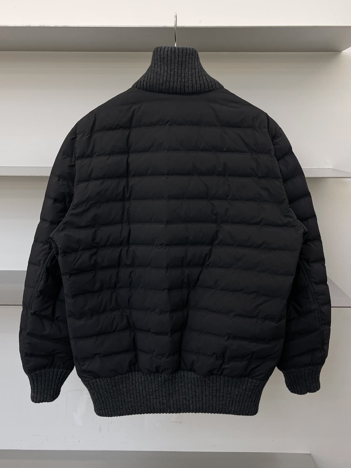 콤 사 이즘 패디드 버튼 가디건 상품이미지4