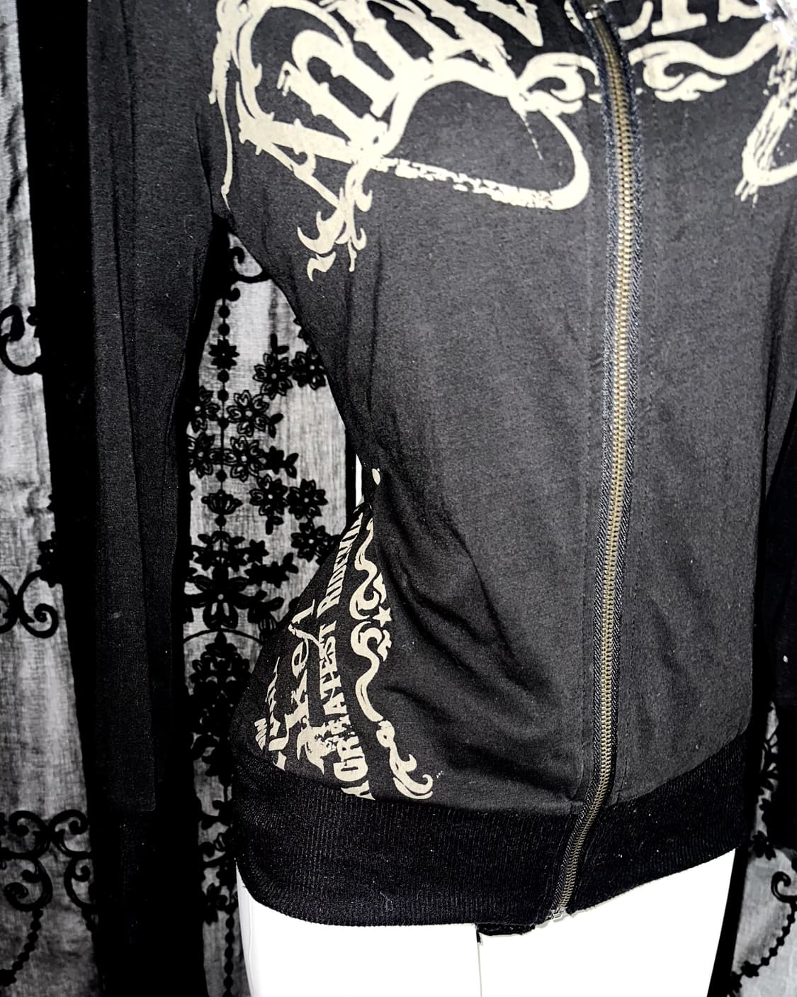 punk hooded zip-up 상품이미지3