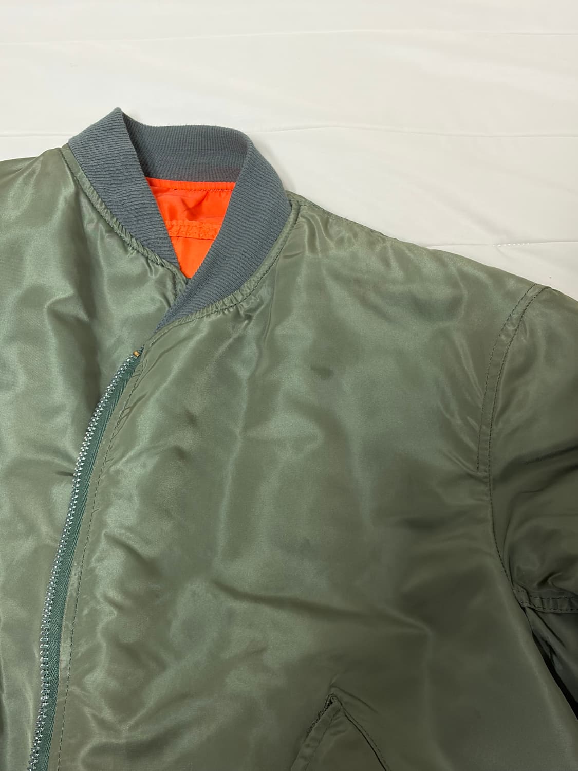 90s 알파인더스트리 ma-1 usa XL 상품이미지9