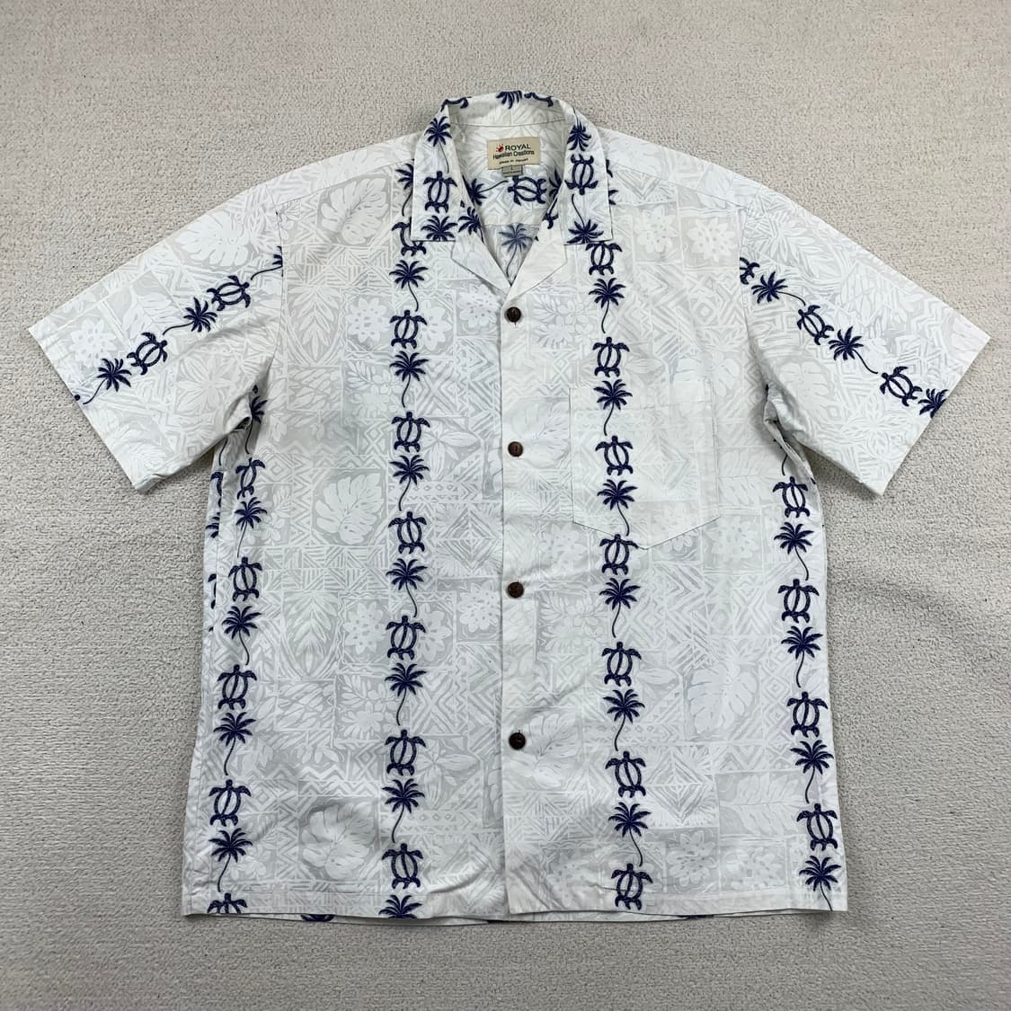 로얄 하와이안 크리에이션스 하와이안 셔츠 made in Hawaii US 상품이미지1