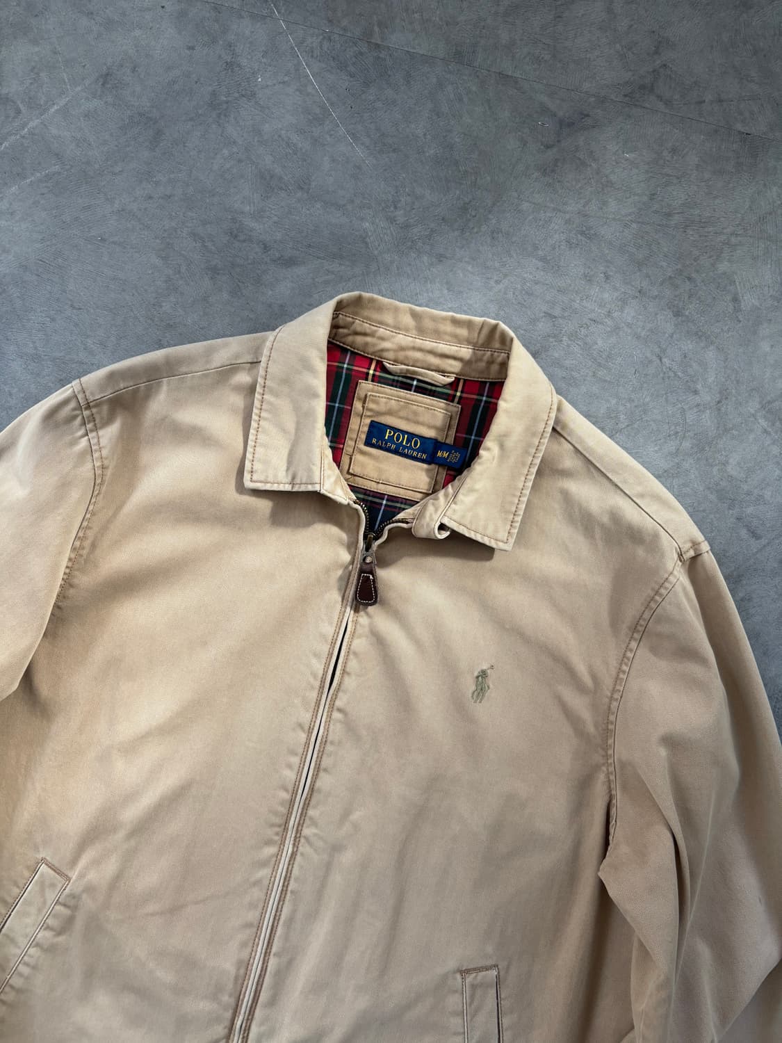 Polo 폴로 랄프로렌 코튼 베이지 헤링턴 자켓  상품이미지2