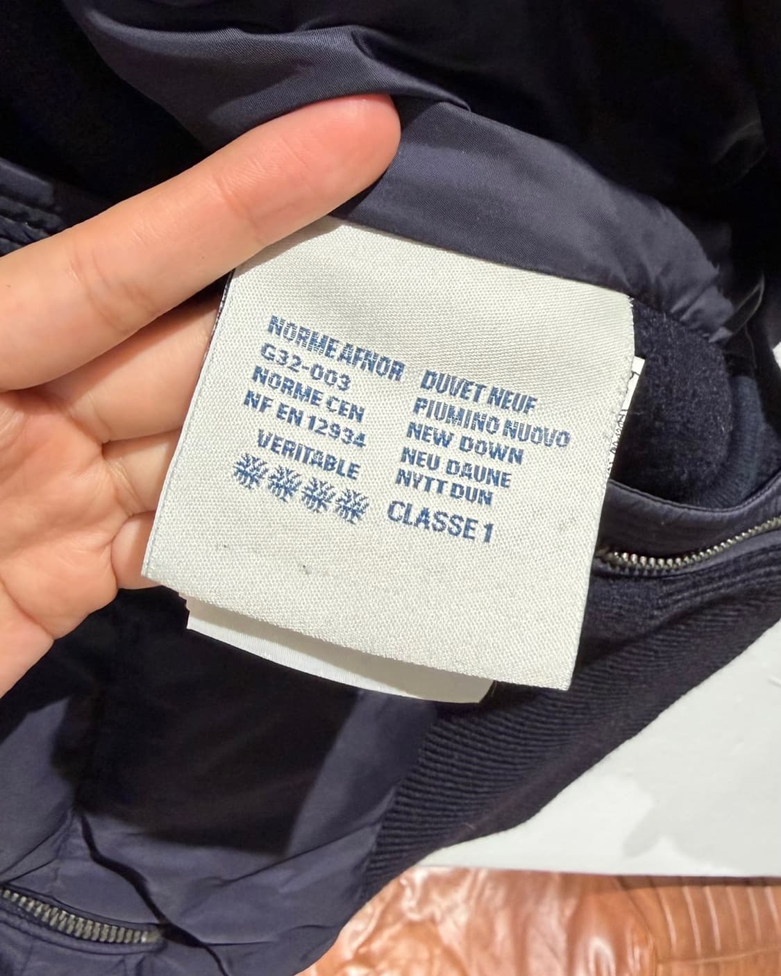 몽클레어 네이비 마글리아 가디건 패딩 집업 재킷 상품이미지9